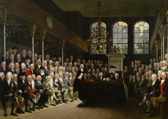 British House of Commons, circa 1760s